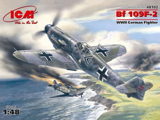 Messerschmitt BF 109F-2 - WWII German Fighter