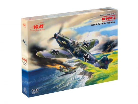 Messerschmitt BF 109F-2 - WWII German Fighter