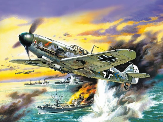 Messerschmitt BF 109F-4/B - WWII German Fighter-Bomber