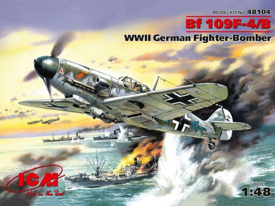 Messerschmitt BF 109F-4/B - WWII German Fighter-Bomber