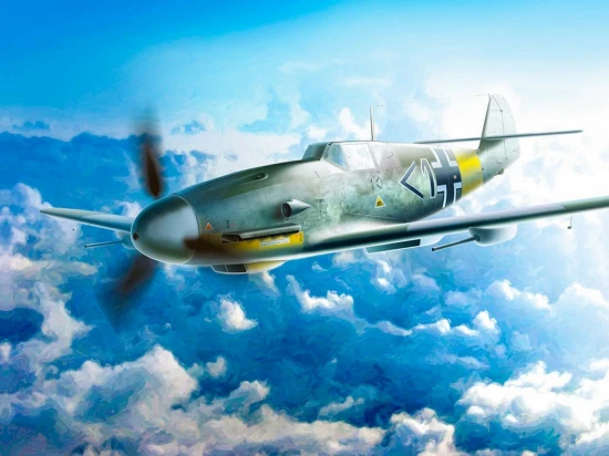 Messerschmitt BF 109F-4/R6 - WWII German Fighter