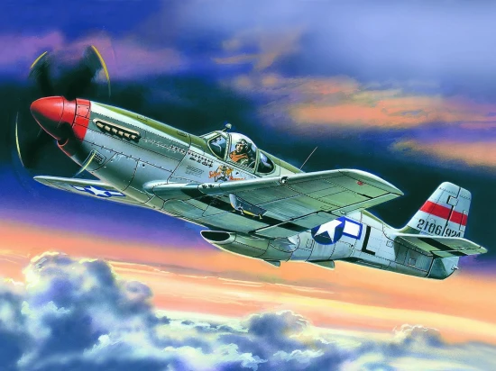 Mustang P-51C - WWII American Fighter