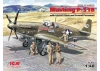 Mustang P-51B with USAAF Pilots and Ground Personnel