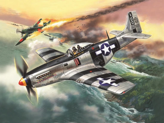 Mustang P-51K - WWII American Fighter