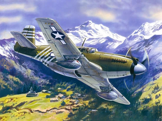 Mustang P-51A - WWII American Fighter