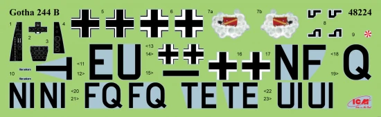 Gotha Go 244B-2 - WWII German Transport Aircraft