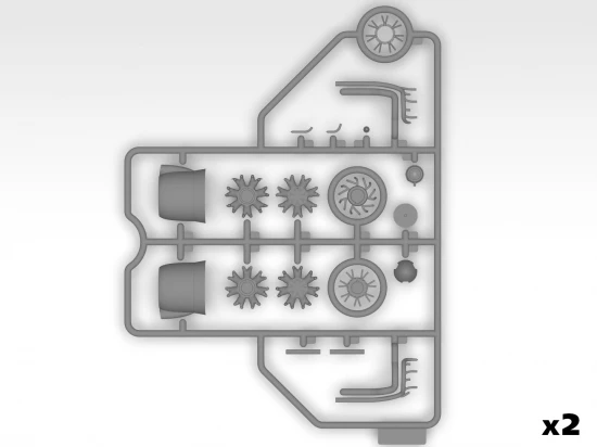 Gotha Go 244B-2 - WWII German Transport Aircraft