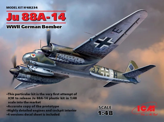 Ju 88A-14 - WWII German Bomber