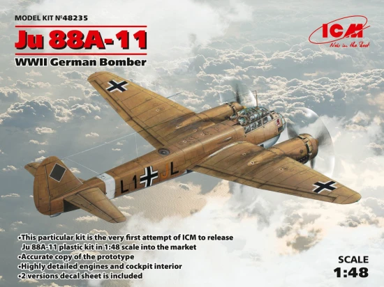 Ju 88A-11 - WWII German Bomber