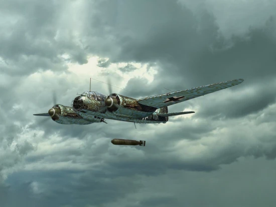 Ju 88A-4 Torp/A-17 - WWII German Torpedo Plane