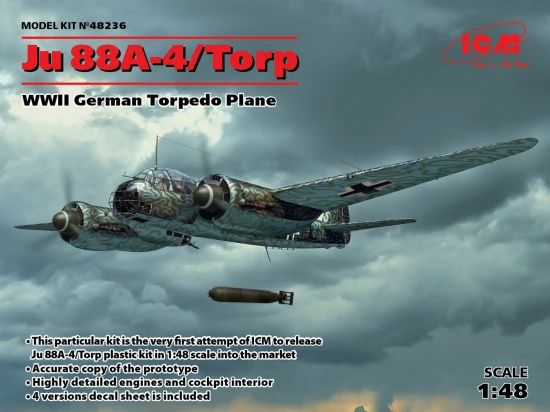 Ju 88A-4 Torp/A-17 - WWII German Torpedo Plane