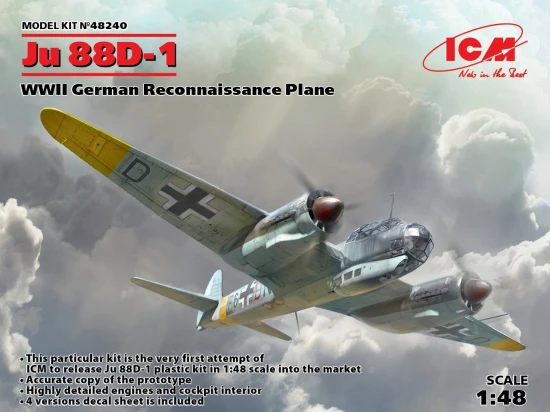 Ju 88D-1 - WWII German Reconnaissance Plane