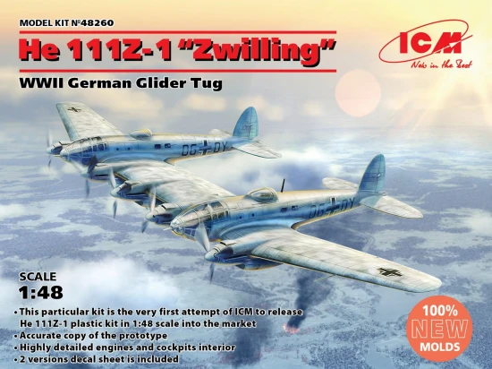 He 111Z-1 “Zwilling” - WWII German Glider Tug