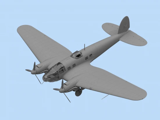 He 111H-3 - WWII German Bomber