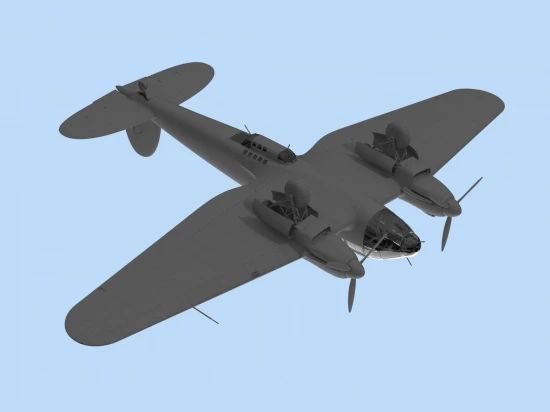He 111H-3 - WWII German Bomber