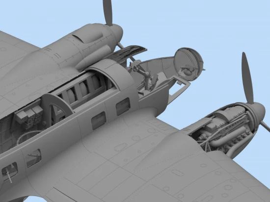 He 111H-3 - WWII German Bomber