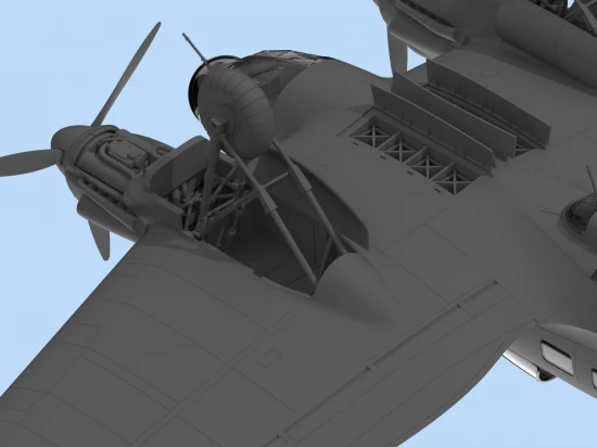He 111H-3 - WWII German Bomber
