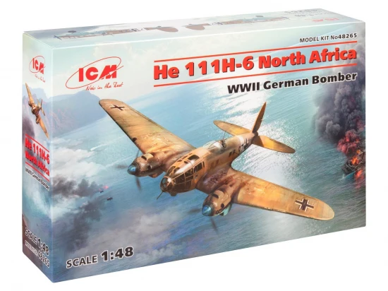 He 111H-6 North Africa - WWII German Bomber