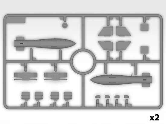 Do 217K-2 with Gliding Bombs Fritz-X - WWII German Bomber