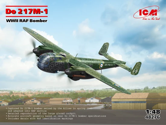 Do 217M-1 - WWII RAF Bomber