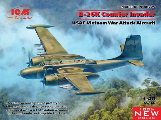 B-26K Counter Invader - USAF Vietnam War Attack Aircraft