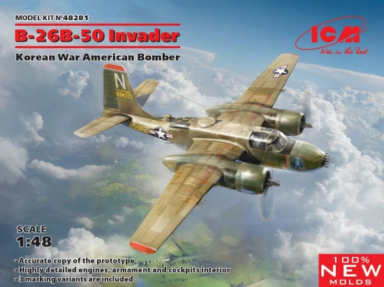 B-26B-50 Invader - Korean War American Bomber