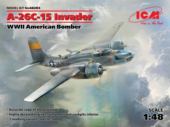 A-26С-15 Invader - WWII American Bomber