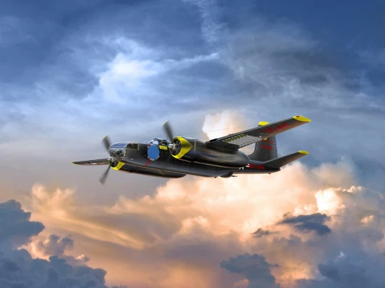 B-26С-50 Invader - Korean War American Bomber