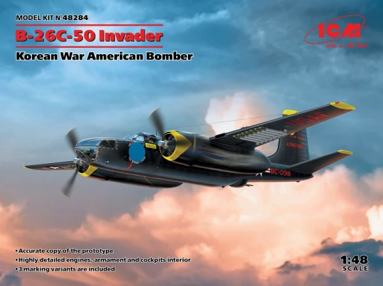 B-26С-50 Invader - Korean War American Bomber