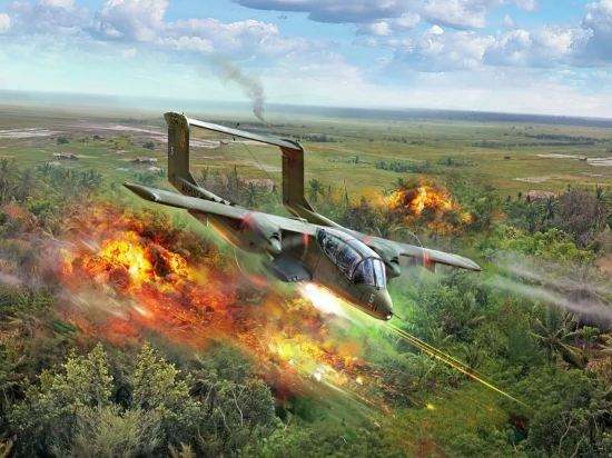 OV-10А Bronco - US Attack Aircraft