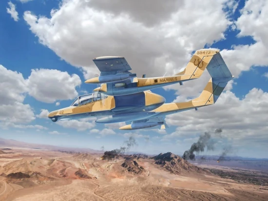 OV-10D+ Bronco - US Attack Aircraft