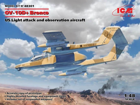 OV-10D+ Bronco - US Attack Aircraft