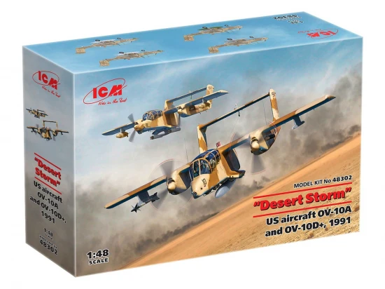 Desert Storm. US aircraft OV-10A and OV-10D+ - 1991