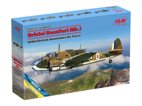 Bristol Beaufort Mk.I - WWII British dominions Air Force