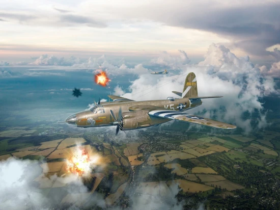 B-26B Marauder - WWII American Bomber