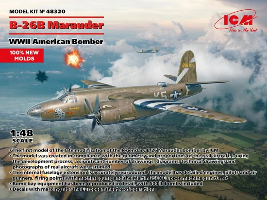 B-26B Marauder - WWII American Bomber