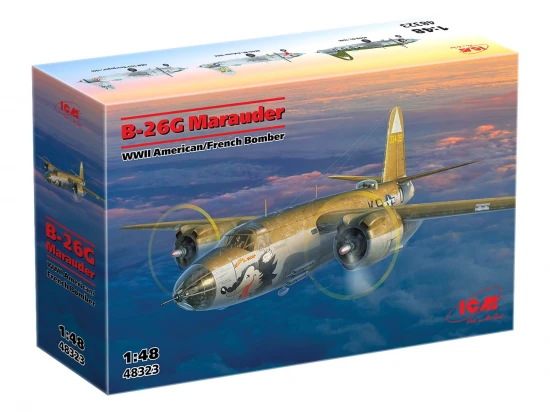 B-26G Marauder - WWII American/French Bomber