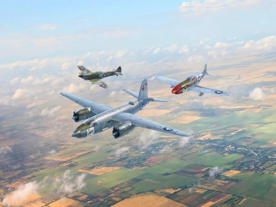 Conquerors of Europes Sky (Set of 3 Aircraft)