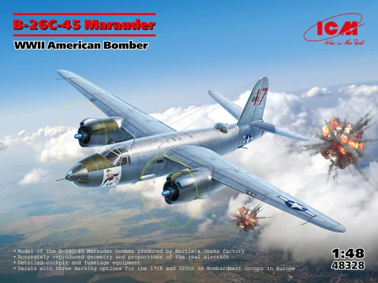 B-26C-45 Marauder - WWII American Bomber