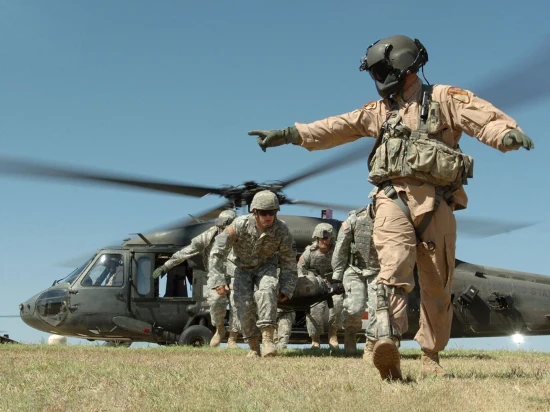 UH-60A Black Hawk Medevacwith Flight Medics