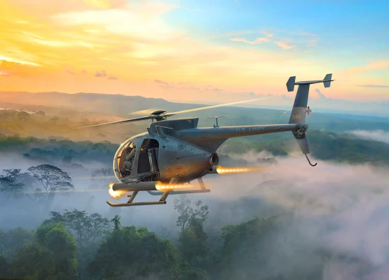 AH-6J Little Bird - U.S Special Forces Attack Helicopter