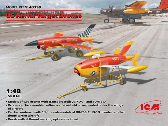 US Aerial Target Drons (2 drones and 2 trailers)