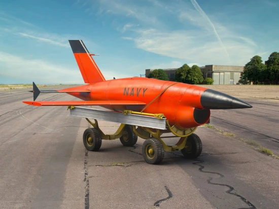 (BQM-34A) Q-2C Firebee with trailer (1 airplane and trailer)