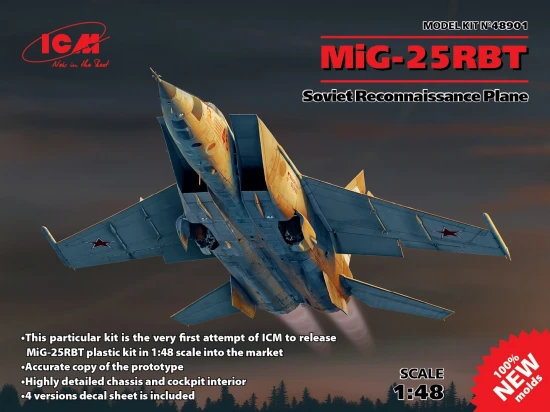 MiG-25 RBT - Soviet Reconnaissance Plane