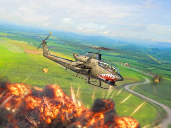 AH-1G Cobra (late production) - US Attack Helicopter