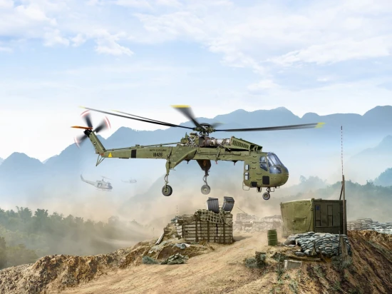 Sikorsky CH-54A Tarhe - US Heavy Helicopter