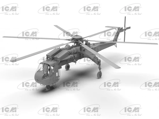 Sikorsky CH-54A Tarhe - US Heavy Helicopter