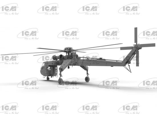 Sikorsky CH-54A Tarhe - US Heavy Helicopter