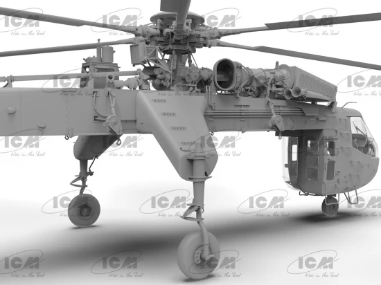 Sikorsky CH-54A Tarhe - US Heavy Helicopter