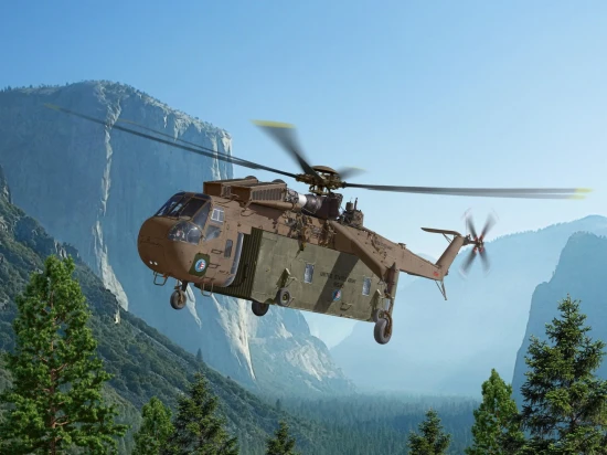 CH-54A Tarhe with Universal Military Pod